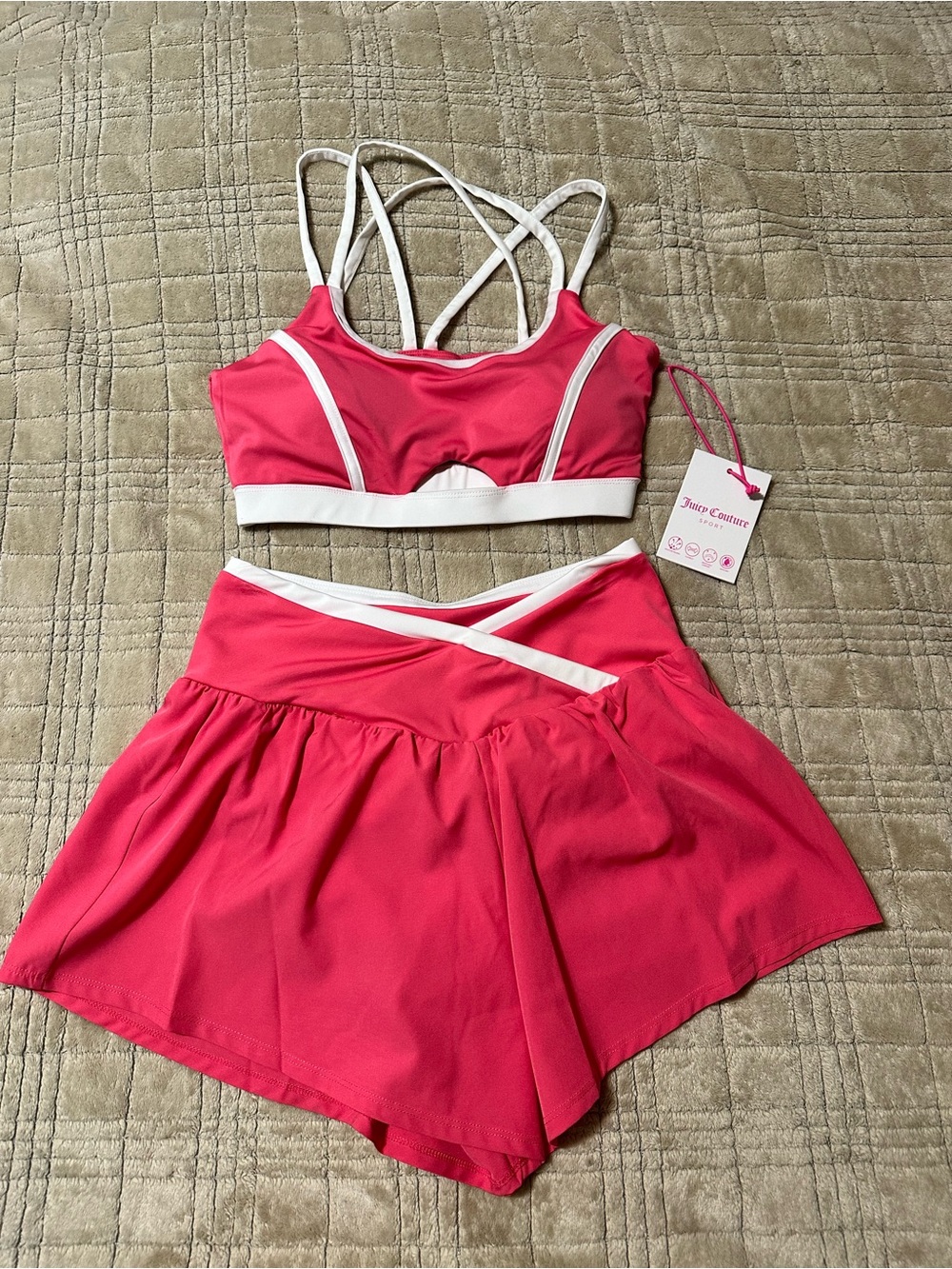Women’s Hot Pink Juicy Couture activewear Sport Set